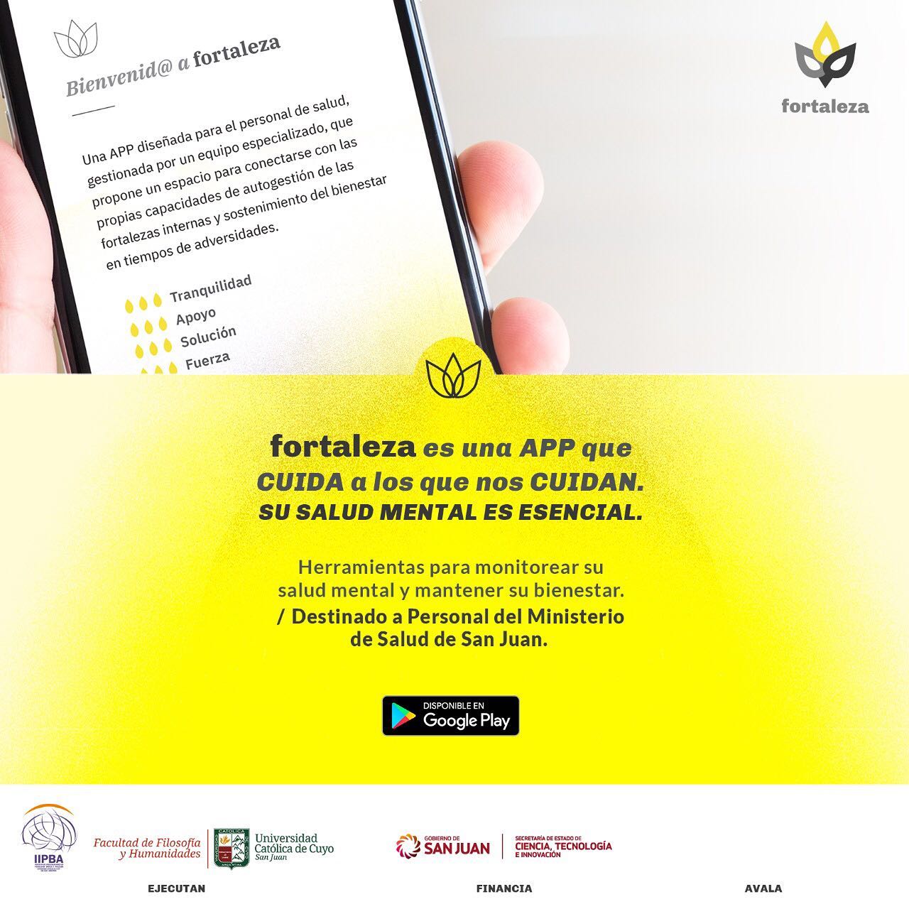 Ya está disponible la app Fortaleza Salud
